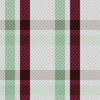 Tartan Plaid Vector Seamless Pattern. Checker Pattern. Seamless Tartan Illustration Vector Set for Scarf, Blanket, Other Modern Spring Summer Autumn Winter Holiday Fabric Print.