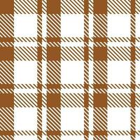 Tartan Seamless Pattern. Classic Scottish Tartan Design. Traditional Scottish Woven Fabric. Lumberjack Shirt Flannel Textile. Pattern Tile Swatch Included. vector