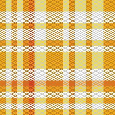 Tartan Plaid Seamless Pattern. Gingham Patterns. Template for Design Ornament. Seamless Fabric Texture. Vector Illustration