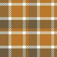 Plaid Patterns Seamless. Checker Pattern Template for Design Ornament. Seamless Fabric Texture. vector