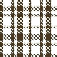 Plaid Patterns Seamless. Checker Pattern Traditional Scottish Woven Fabric. Lumberjack Shirt Flannel Textile. Pattern Tile Swatch Included. vector