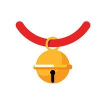 mascota campana , pequeño campana icono vector ilustración