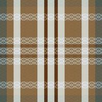 Plaid Pattern Seamless. Classic Scottish Tartan Design. for Scarf, Dress, Skirt, Other Modern Spring Autumn Winter Fashion Textile Design. vector