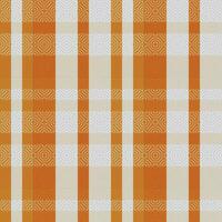 Plaid Pattern Seamless. Gingham Patterns Traditional Scottish Woven Fabric. Lumberjack Shirt Flannel Textile. Pattern Tile Swatch Included. vector