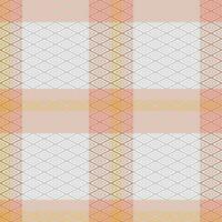 Plaid Pattern Seamless. Classic Plaid Tartan Traditional Scottish Woven Fabric. Lumberjack Shirt Flannel Textile. Pattern Tile Swatch Included. vector