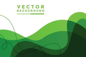 Green background vector illustration lighting effect graphic for text and message board design infographic.