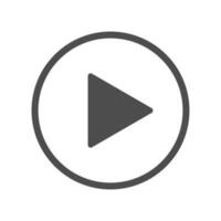 play video button vector