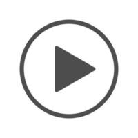 play video button vector