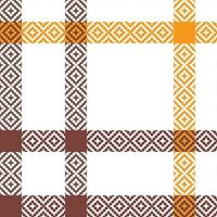 Scottish Tartan Pattern. Plaid Patterns Seamless Traditional Scottish Woven Fabric. Lumberjack Shirt Flannel Textile. Pattern Tile Swatch Included. vector