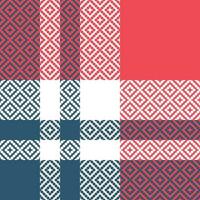 Tartan Plaid Pattern Seamless. Gingham Patterns. Traditional Scottish Woven Fabric. Lumberjack Shirt Flannel Textile. Pattern Tile Swatch Included. vector