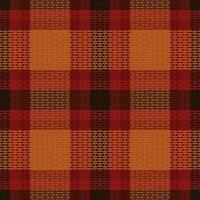 Tartan Plaid Vector Seamless Pattern. Checkerboard Pattern. Traditional Scottish Woven Fabric. Lumberjack Shirt Flannel Textile. Pattern Tile Swatch Included.