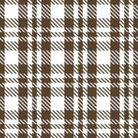 Plaids Pattern Seamless. Classic Scottish Tartan Design. Traditional Scottish Woven Fabric. Lumberjack Shirt Flannel Textile. Pattern Tile Swatch Included. vector