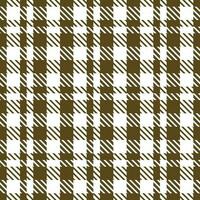 Plaid Pattern Seamless. Gingham Patterns Traditional Scottish Woven Fabric. Lumberjack Shirt Flannel Textile. Pattern Tile Swatch Included. vector