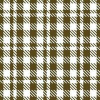 Plaid Pattern Seamless. Gingham Patterns Traditional Scottish Woven Fabric. Lumberjack Shirt Flannel Textile. Pattern Tile Swatch Included. vector