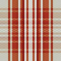 Plaid Pattern Seamless. Checkerboard Pattern Traditional Scottish Woven Fabric. Lumberjack Shirt Flannel Textile. Pattern Tile Swatch Included. vector