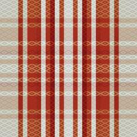 Plaid Pattern Seamless. Checkerboard Pattern Traditional Scottish Woven Fabric. Lumberjack Shirt Flannel Textile. Pattern Tile Swatch Included. vector