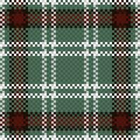 Tartan Plaid Vector Seamless Pattern. Scottish Tartan Seamless Pattern. Template for Design Ornament. Seamless Fabric Texture.