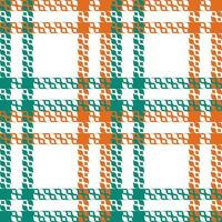 Tartan Plaid Seamless Pattern. Gingham Patterns. Template for Design Ornament. Seamless Fabric Texture. Vector Illustration