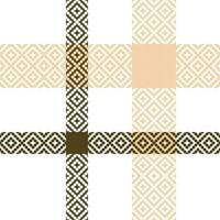 Scottish Tartan Seamless Pattern. Checker Pattern Template for Design Ornament. Seamless Fabric Texture. vector