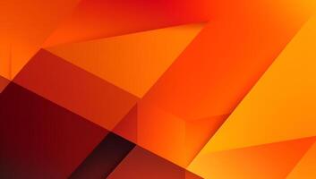 abstract orange background with simple lines.colorful orange design. bright and modern with shadow. photo