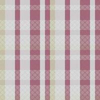 Tartan Pattern Seamless. Scottish Plaid, Template for Design Ornament. Seamless Fabric Texture. vector