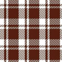 Tartan Plaid Vector Seamless Pattern. Traditional Scottish Checkered Background. Seamless Tartan Illustration Vector Set for Scarf, Blanket, Other Modern Spring Summer Autumn Winter Holiday Fabric