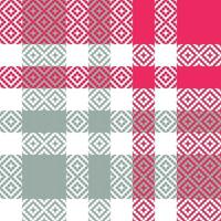 Tartan Plaid Vector Seamless Pattern. Gingham Patterns. Seamless Tartan Illustration Vector Set for Scarf, Blanket, Other Modern Spring Summer Autumn Winter Holiday Fabric Print.