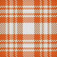 Tartan Plaid Vector Seamless Pattern. Plaid Pattern Seamless. Traditional Scottish Woven Fabric. Lumberjack Shirt Flannel Textile. Pattern Tile Swatch Included.