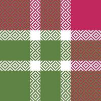 Scottish Tartan Pattern. Traditional Scottish Checkered Background. Traditional Scottish Woven Fabric. Lumberjack Shirt Flannel Textile. Pattern Tile Swatch Included. vector