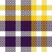 Tartan Pattern Seamless. Classic Scottish Tartan Design. Flannel Shirt Tartan Patterns. Trendy Tiles for Wallpapers. vector