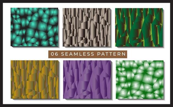 Vector abstract seamless geometric pattern  background.