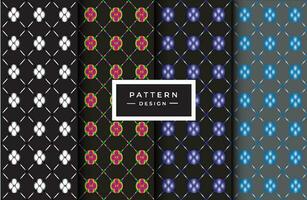 Free vector semless geometric pattern background design.