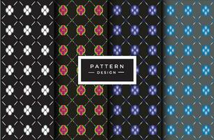 Free vector semless geometric pattern background design.