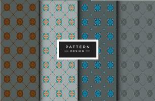 Free vector seamless geometric pattern background design.