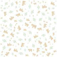 Word Voyage, Language Seamless Pattern vector