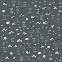 Seamless pattern with the image of the coffee mugs. vector