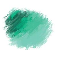 Abstract green brush stroke background vector