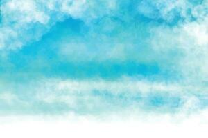 blanco nube en azul cielo diseño vector
