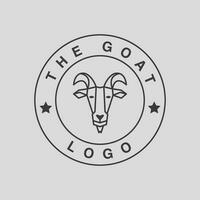 Goat Logo Design vector