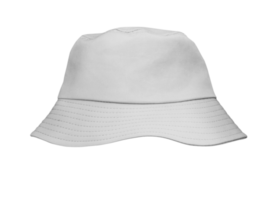 blanco Cubeta sombrero aislado png transparente