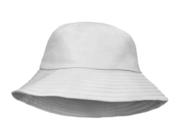 branco balde chapéu png transparente