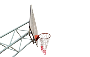 Basketball hoop isolated PNG transparent