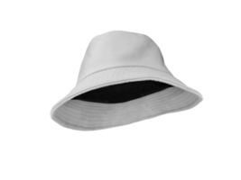 blanco Cubeta sombrero aislado png transparente