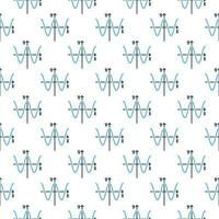 Math Graph vector Mathematical function colored seamless pattern