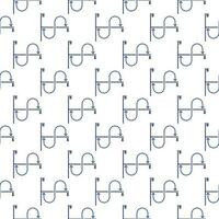 Mathematical Function or Graph vector Analysis Curve concept seamless pattern