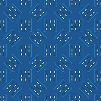 Math Matrix vector Mathematics Sciecnce concept blue seamless pattern