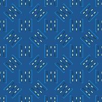 Math Matrix vector Mathematics Sciecnce concept blue seamless pattern