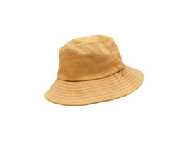 Castanho balde chapéu png transparente