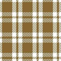 Plaid Pattern Seamless. Checker Pattern Template for Design Ornament. Seamless Fabric Texture. vector