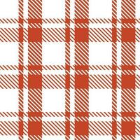 Plaid Pattern Seamless. Checkerboard Pattern Traditional Scottish Woven Fabric. Lumberjack Shirt Flannel Textile. Pattern Tile Swatch Included. vector